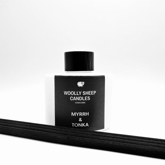 MYRRH & TONKA DIFFUSER  WITH REEDS - REVITALISE ME