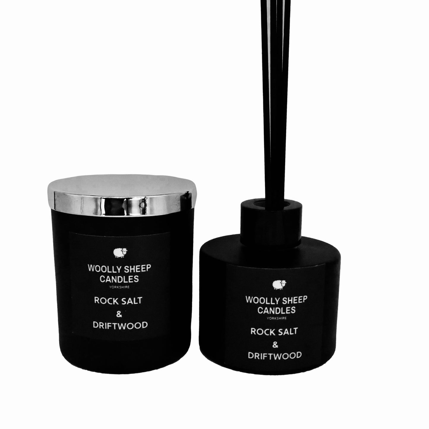 ROCK SALT & DRIFTWOOD - MESMERISING & FEEL GOOD COLLECTION 20CL CANDLE & DIFFUSER